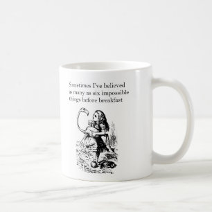 Mug Alice à Wonderland, Six Impossible Things