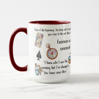Mug Alice au pays des merveilles