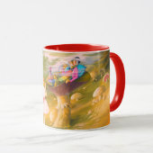 Mug Alice au pays des merveilles avec Caterpillar Coff (Devant droit)