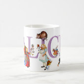 Mug Alice au pays des merveilles et amis (Centre)