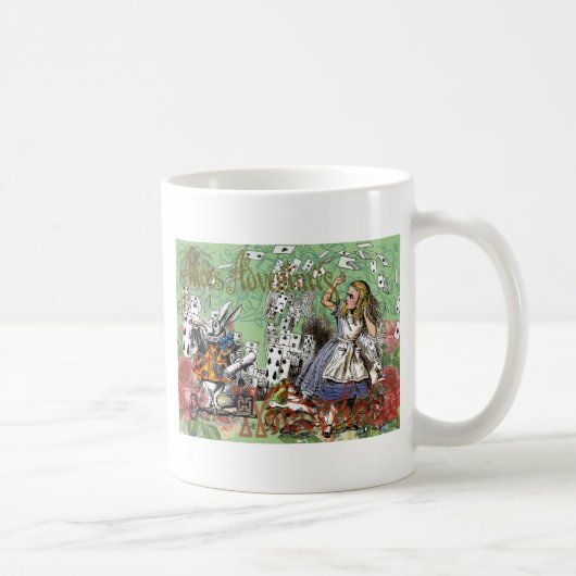 Mug alice cartes pays des merveilles (Droite)