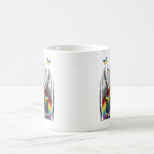 Mug Alice Chasse L'Arc En Ciel (Centre)