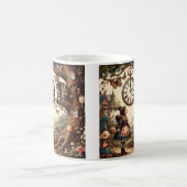 Mug Alice & Cheshire Cat: Whimsical Wonderland Fantasy (Centre)