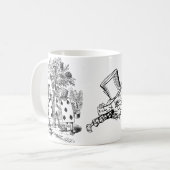 Mug Alice chez le lapin d'images du pays des (Devant gauche)