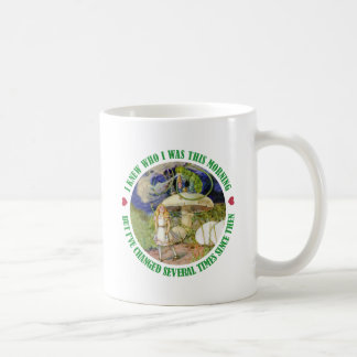 MUG ALICE DIT, JE SAVAIS QUI J'ÉTAIS CE MATIN