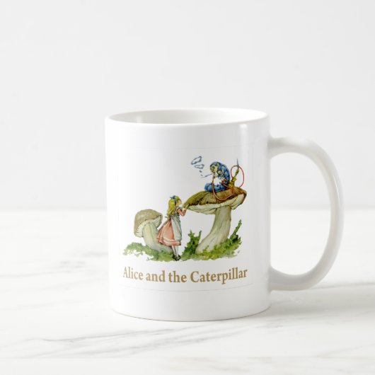 Mug Alice et la Caterpillar (Droite)
