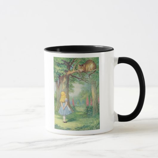 Mug Alice et le Cheshire Cat (Droite)