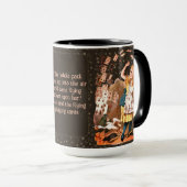 Mug Alice et les cartes de jeu (Devant droit)