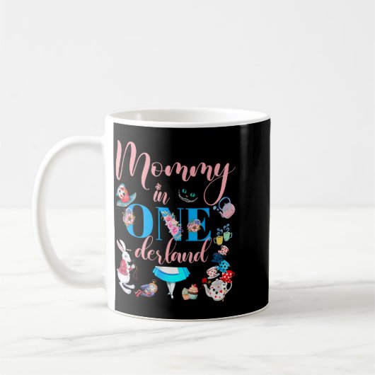 Mug Alice In Onederland Family Mommy Of The Birthday G (Gauche)