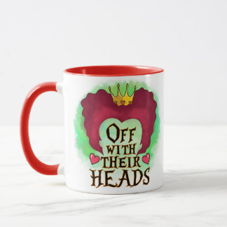 Mug Alice in Wonderland Queen Of Hearts Big Head