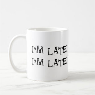 Mug alice je suis en retard