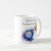 Mug Alice - Lapin Blanc - Le plus vite je vais (Devant droit)