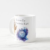 Mug Alice - Lapin Blanc - Le plus vite je vais (Devant gauche)