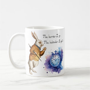 Mug Alice - Lapin Blanc - Le plus vite je vais