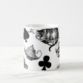Mug Alice Lapin Blanc Wonderland Classique (Centre)