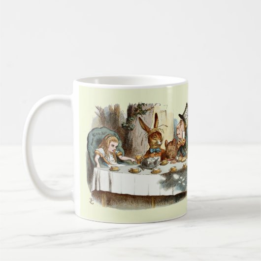 Mug Alice Mad Hatter Tea Party (Gauche)