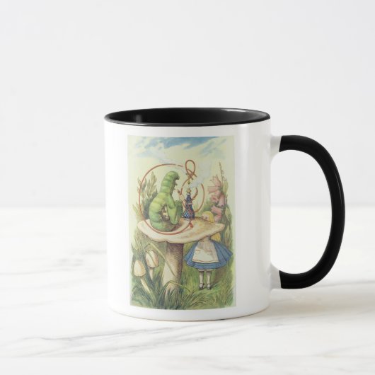 Mug Alice rencontre Caterpillar (Droite)