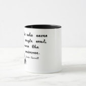 Mug Alice sauve une âme (Centre)