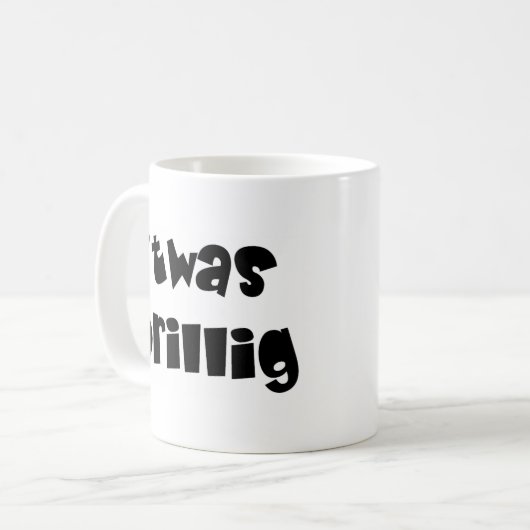 Mug alice twas brillig (Devant gauche)