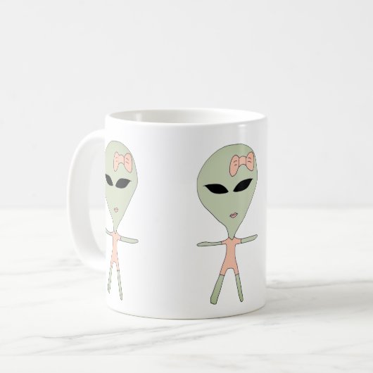 Mug alien (Devant gauche)