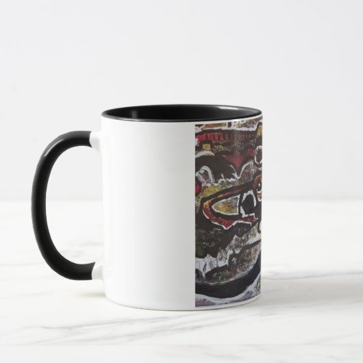 Mug Alien Abstrait (Gauche)