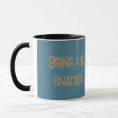 Mug Alien amusant avec texte modifiable 3 sur 4 (Gauche)