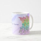 Mug Alien arc-en-ciel (Devant droit)
