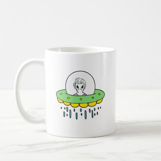 Mug Alien avec Pompadour (Gauche)