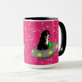 Mug Alien Bernese Mountain Dog (Devant droit)