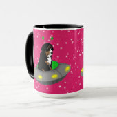 Mug Alien Bernese Mountain Dog (Devant gauche)