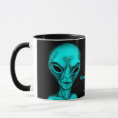 Mug Alien, Bonjour (Gauche)