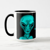 Mug Alien, Bonjour (Gauche)
