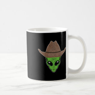 Mug Alien Cowboy Casquette Amusant cadeau d'Halloween