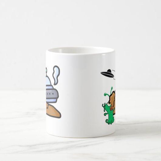 Mug Alien Crash Landing Retro.w (Centre)
