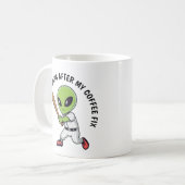 Mug Alien de baseball (Devant gauche)
