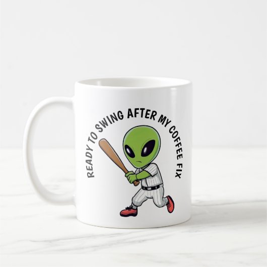 Mug Alien de baseball (Gauche)