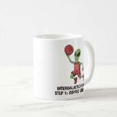Mug Alien de basket (Devant droit)