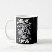 Mug Alien De Bigfoot Et Ufo I Ancien Astronaut T (Gauche)