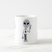 Mug Alien de la paix (Centre)