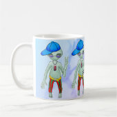 Mug Alien de punk (Gauche)