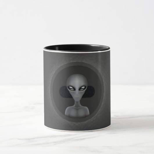 Mug Alien de Roswell (tasse) (Centre)