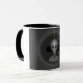 Mug Alien de Roswell (tasse) (Devant gauche)