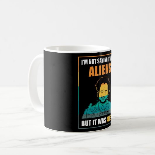 Mug Alien Dit Drôle (Devant gauche)