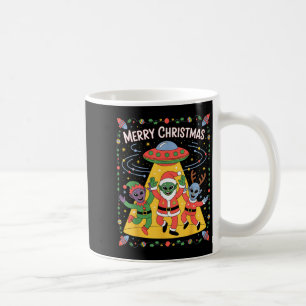 Mug Alien drôle Trio Joyeux Noël laid Santa Hat Gi