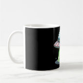 Mug Alien enlevant une vache (Gauche)