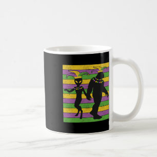 Mug Alien Et Bigfoot Perle Vintage Mardi Gras New Orle