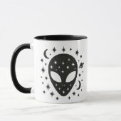 Mug Alien et étoiles (Gauche)