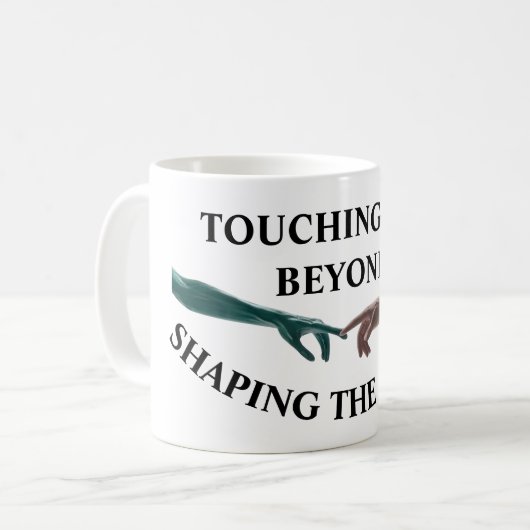 Mug Alien et humain (Devant gauche)