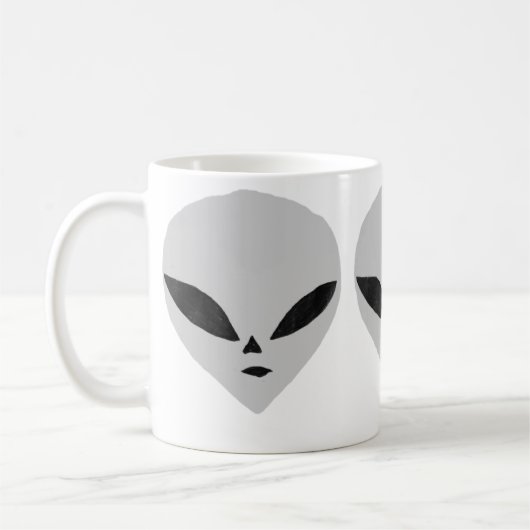 Mug Alien gris (Gauche)