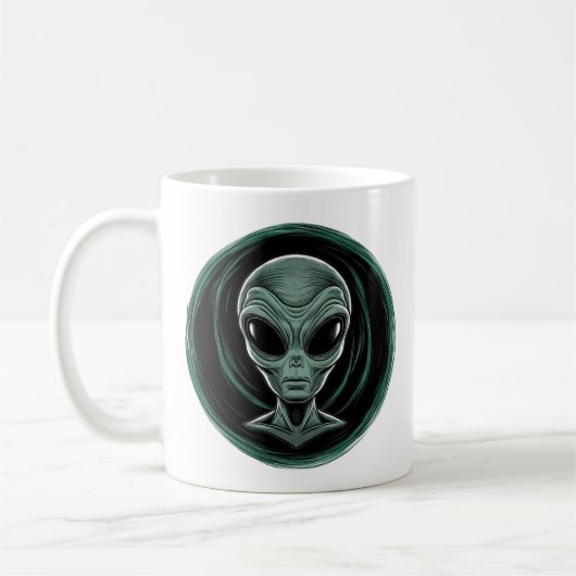 Mug Alien gris (Gauche)